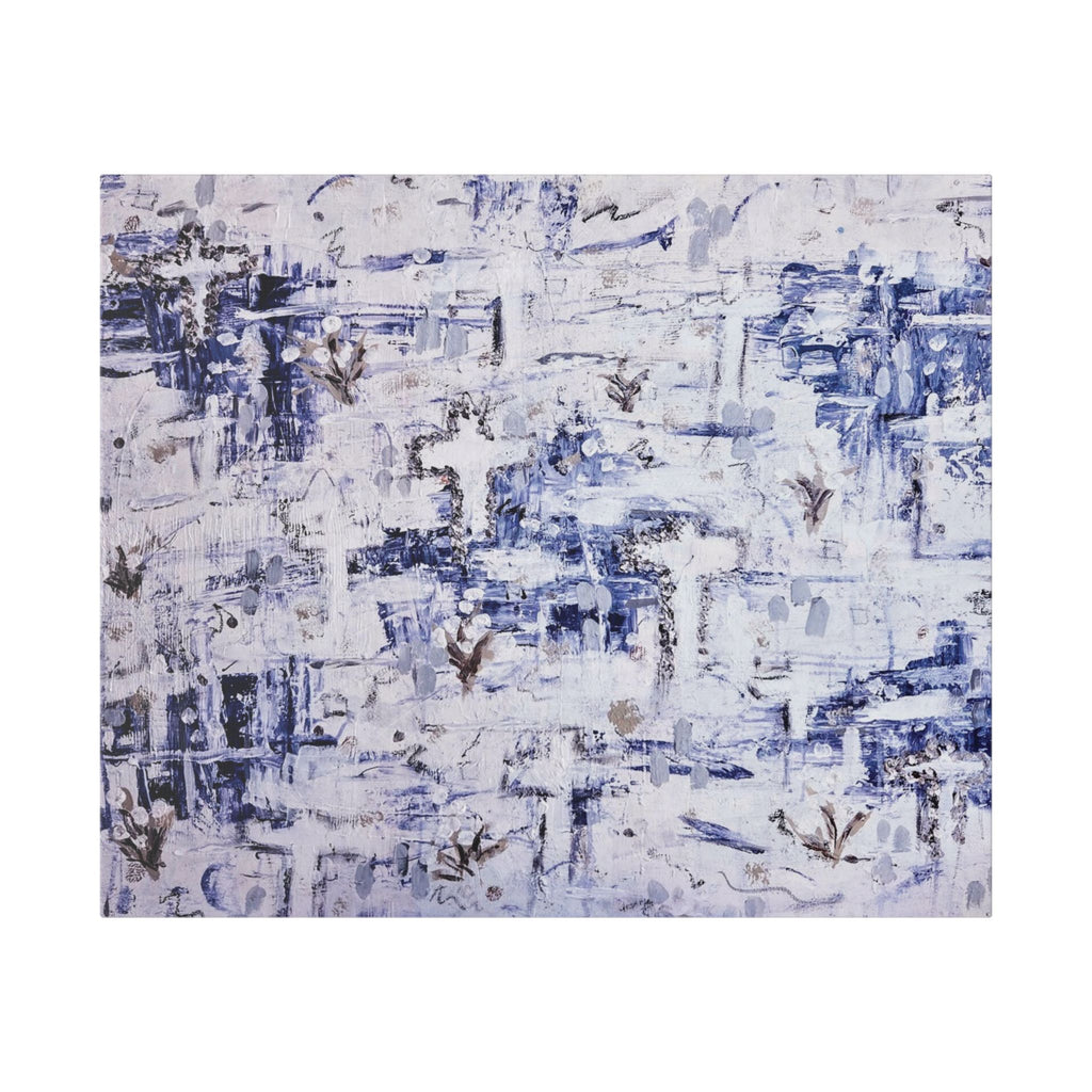 Beautiful Print of Abstract Faith Inspired Print of Original Art  "Field of Faith".  Light, Inspiration, and Faith for any Space.