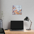 Faith and PoppiesFaith-Inspired 'Where's Jesus Seried' Spring Faith And Flowers Canvas
