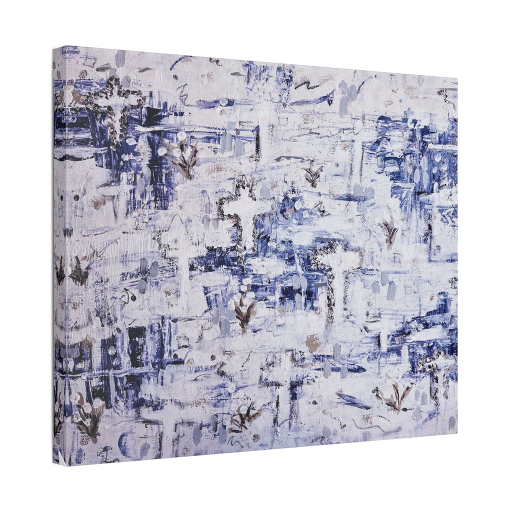 Beautiful Print of Abstract Faith Inspired Print of Original Art  "Field of Faith".  Light, Inspiration, and Faith for any Space.