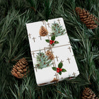 Copy of Faith Inspired Trees and Scripture Christmas Paper for this special season