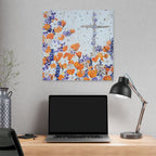 Faith and PoppiesFaith-Inspired 'Where's Jesus Seried' Spring Faith And Flowers Canvas