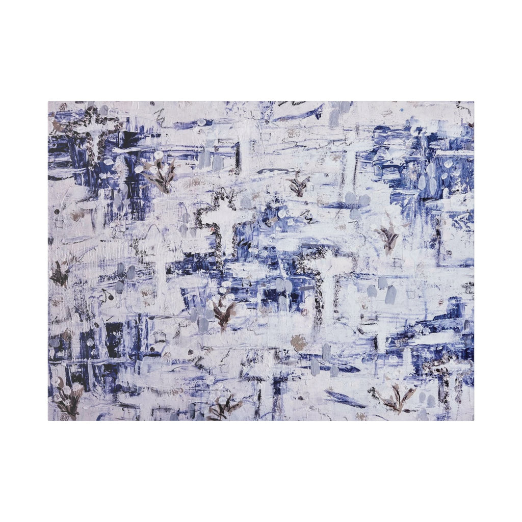 Beautiful Print of Abstract Faith Inspired Print of Original Art  "Field of Faith".  Light, Inspiration, and Faith for any Space.