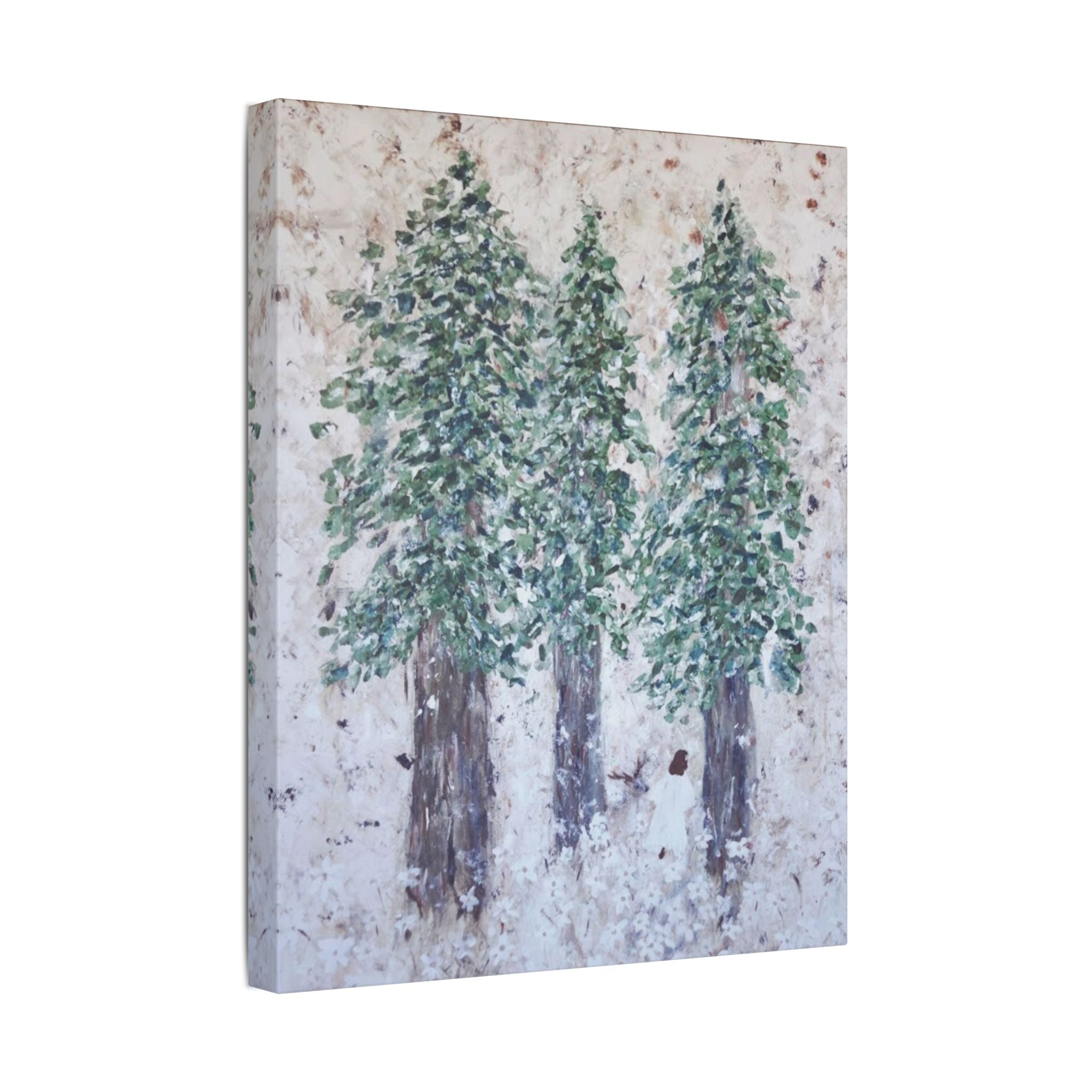 Walking in the Redwoods Canvas Print