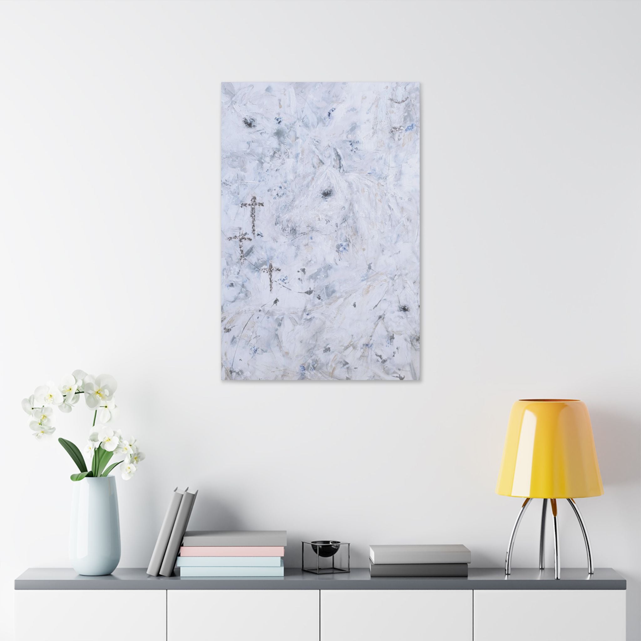 Canvas Print of Faith-Inspired 'Dreaming of Horses' Print of Original Painting