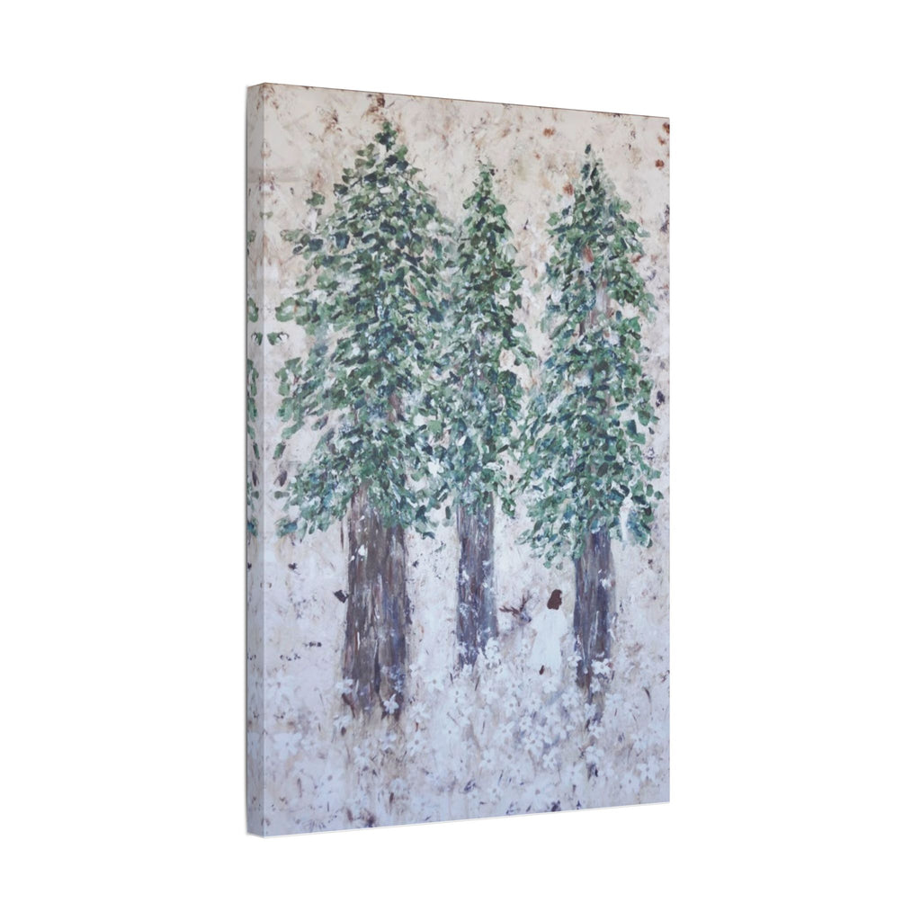 Walking in the Redwoods Canvas Print