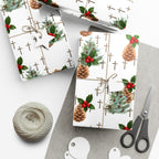 Copy of Faith Inspired Trees and Scripture Christmas Paper for this special season