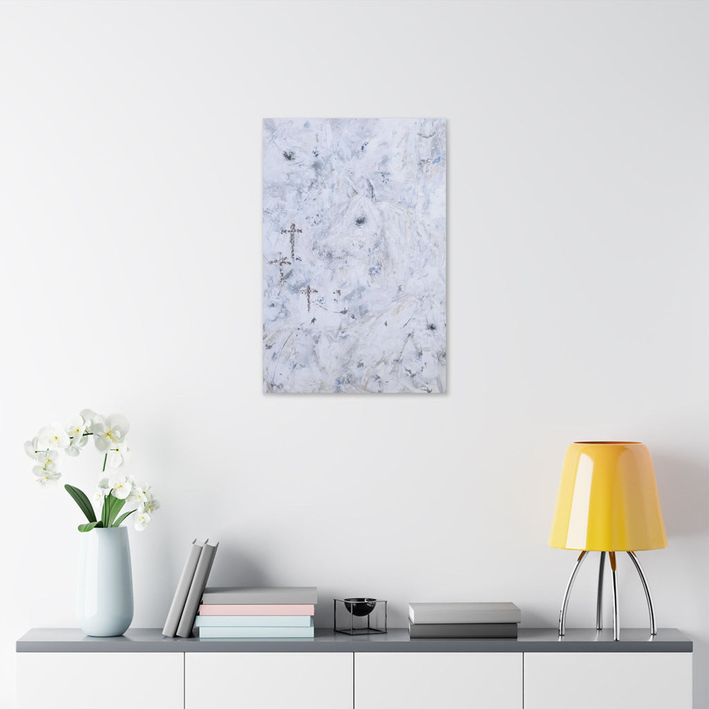 Canvas Print of Faith-Inspired 'Dreaming of Horses' Print of Original Painting