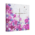 'Where's Jesus Print Series' Faith inspired Canvas Print- Flowers and Faith