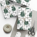 Faith Inspired Trees and Scripture Christmas Paper for this special season
