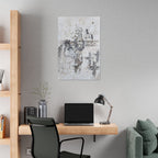 Beautiful Print of Faith Inspired "Jesus and Horses. Original Art print adding Inspiration, Light, and Faith into any Space.