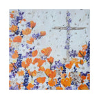 Faith and PoppiesFaith-Inspired 'Where's Jesus Seried' Spring Faith And Flowers Canvas