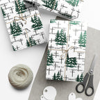Faith Inspired Trees and Scripture Christmas Paper for this special season
