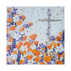 Faith and PoppiesFaith-Inspired 'Where's Jesus Seried' Spring Faith And Flowers Canvas