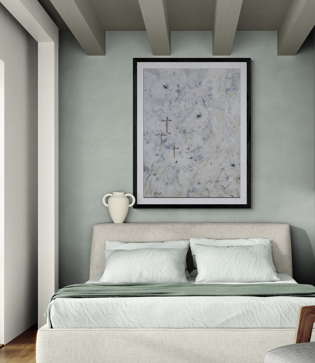 Canvas Print of Faith-Inspired 'Dreaming of Horses' Print of Original Painting